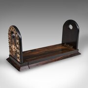 Antique Extending Book Slide, English, Coromandel