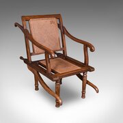 Antique Ladies Colonial Veranda Chair, English