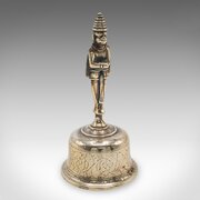 Antique Maids Calling Bell, Indian, Bronze, 1900