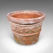 Antique Patio Planter, English, Terracotta, Pot