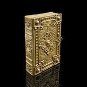 Antique Personal Diary Repository, Scottish, Brass