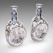 Pair Of Vintage John Haig Whisky Decanters, Scotch