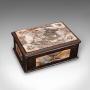 Small Antique Keepsake Box, Oriental, Decorative