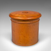 Small Vintage Dice Pot, English, Cedar, Gaming