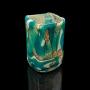 Small Vintage Flower Vase, Maltese, Art Glass