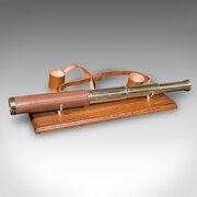Vintage 3-Draw Telescope, English, Navigation