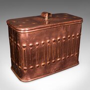 Vintage Dairymans Cooler, English Copper, Milk