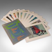 Vintage Folio Of 12 Posters, Italian, Prints, WWI