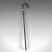 Vintage Gentlemans Walking Cane, English, Brass