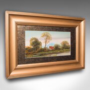 Vintage Landscape Painting, Scottish School, Frame