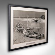 Vintage Photograph, Fishing Boats, Oriental, Art