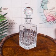 Vintage Scotch Decanter, English Cut Glass, Whisky