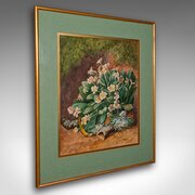 Vintage Still Life, English School, Watercolour