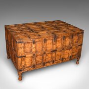 Vintage Storage Chest, Indian Pine Pithara Trunk