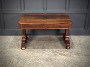 19th Century Rosewood Library Table