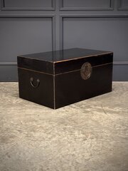 Chinese Lacquered Storage Trunk