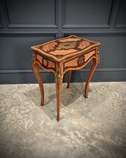 French Ormolu Mounted Side Table