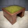 Large Victorian Mahogany Partners Desk 