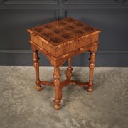 Oyster Walnut Box On Stand