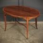 Rare Rosewood Oval Coffee Table By Jas Shoolbred &