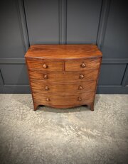 Regency Mahogany Chest Of Drawers