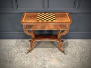 Regency Mahogany Games/Chess Table