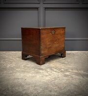 Small Georgian Mahogany Storage Box