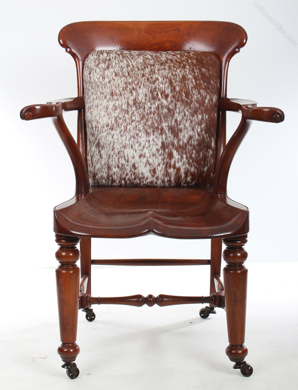 Solid Mahogany Victorian Desk Chair Antiques Atlas