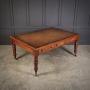Victorian Mahogany & Amboyna Writing Table