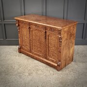 Victorian Pollard Oak Sideboard