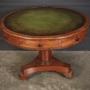 Victorian Round Mahogany Library Drum Table