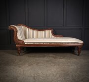 William IV Rosewood Chaise Longue
