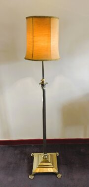 Neo Classical Very Clean Brass Standard Lamp 