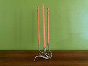 Danish Silver Plated C Christiansen Candle Holder