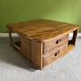 Ercol Pandoras Box Elm Storage Coffee Table