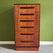 G Plan Fresco Teak Tallboy Chest Of 6 Drawers