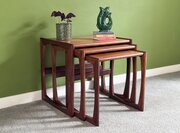G Plan Quadrille Vintage Teak Nest Of 3 Tables