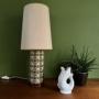 Large Feature Table Lamp in Teak