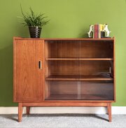 Lebus Mid Century Teak Book Case / Cabinet 