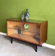 Quality Mid Century Teak Display Cabinet