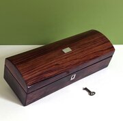 Victorian Antique Rosewood Jewellery Box 