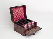 Victorian Drop Front Jewellery / Perfume Box