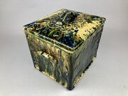 Scottish Morrison & Crawford Pottery Bread Bin