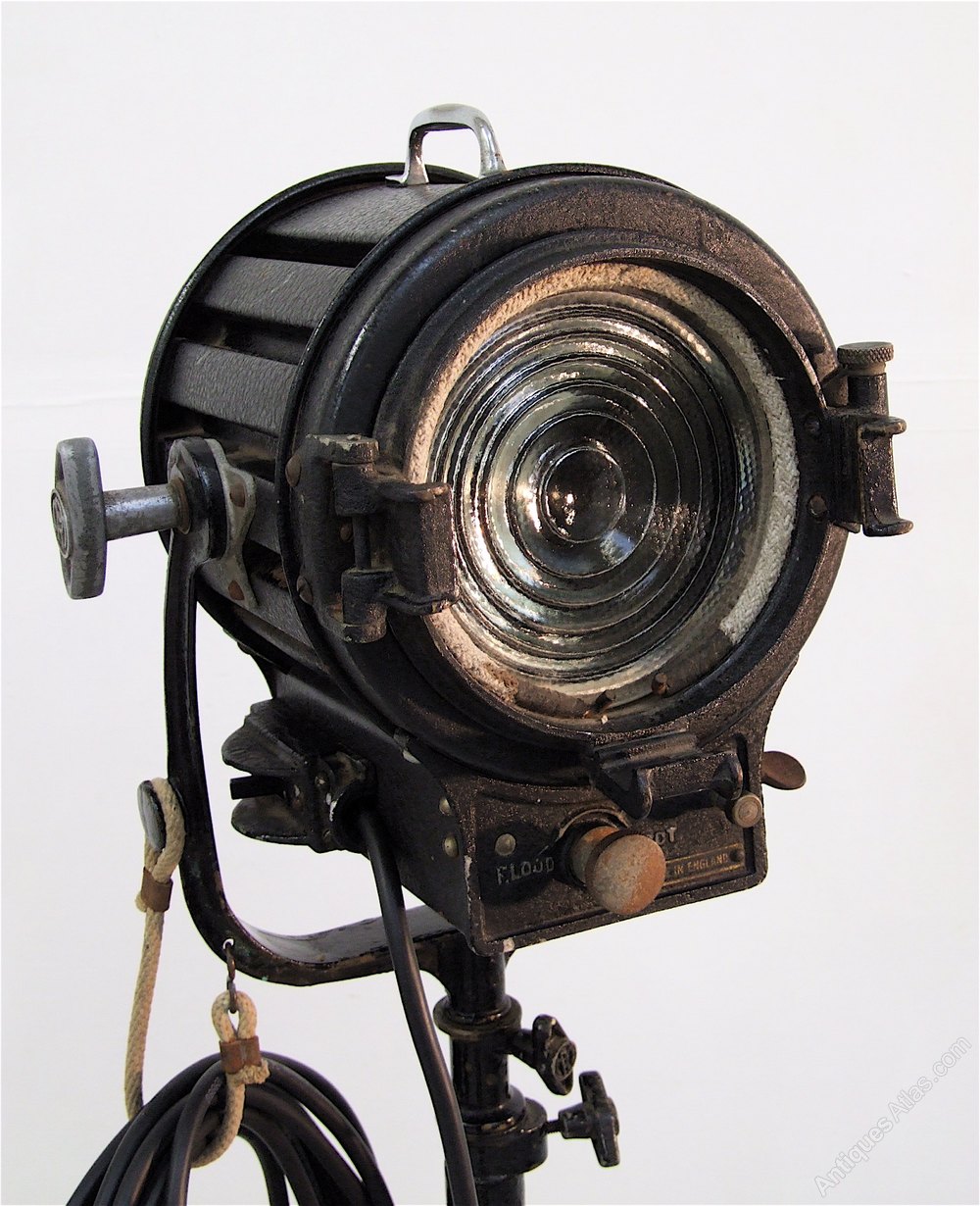 Antiques Atlas VINTAGE MOLE RICHARDSON THEATRE LAMP & TRIPOD