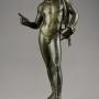 19thc Grand Tour bronze of Narcissus or Bacchus
