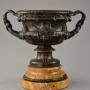 19thc Grand Tour bronze reduction Warwick Vase