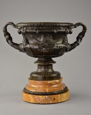 19thc Grand Tour Bronze Reduction Warwick Vase