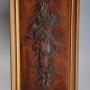 19thc Exhibition Quality Fruitwood Trophy Carving