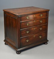 Rare Late 17th Century Fruitwood Chest Of Drawers