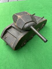 WW2 Named Prisoner Of War Tank Model - Unique 